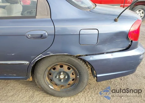 2003 Kia Spectra Ls from USA, damaged, VIN KNAFB121035216922